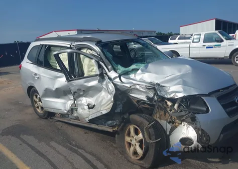 2008 Hyundai Santa Fe Gls из США, поврежденный, VIN 5NMSG13D08H137976